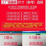 可折叠办公室睡觉垫子打地铺神器单双人(单双人)午睡床垫铺地泡沫防潮睡垫