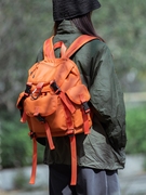 双肩包女2024工装潮牌男女大容量，轻便户外徒步登山旅行包书包背包