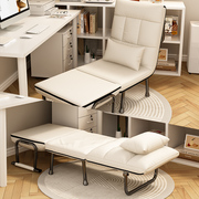折叠躺椅办公室午睡单人床两用沙发椅子夏季可躺可坐靠背椅折叠床