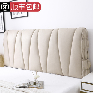 免洗科技布床头罩 400g棉填充 专利设计