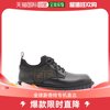 香港直邮潮奢fendi芬迪男士，force黑色皮质绑带鞋