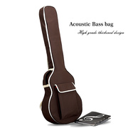 Acoustic Bass bag高档木贝司背包木贝斯袋子包双肩加厚琴弦/弦钉