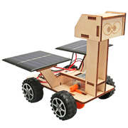 儿童科技diy手工小制作月球，探索车太阳能玩具，车物理模型科学实验