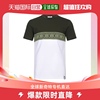 香港直邮versace范思哲男士短袖棉质，t恤墨绿色圆领夏季透气舒适
