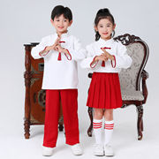 六一儿童表演套装中国风演出合唱运动会幼儿园中式班服朗诵小学生