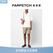 Barena男士短袖棉衬衫FARFETCH发发奇