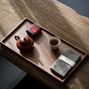 重竹干泡盘家用小型茶台简约长方形托盘竹制茶盘茶海茶托餐盘果盘