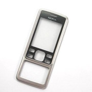 诺基亚手机外壳，nokia6300前壳面板，带镜面银色