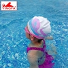英发泳帽儿童卡通，防水游泳帽男女童，硅胶印花泳帽