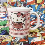 可爱hellokitty小猫卡通，凯蒂陶瓷杯马克杯水杯，咖啡杯子创意礼物kt