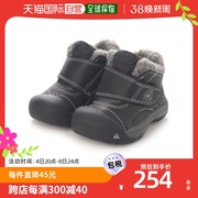 日本直邮KEEN科恩儿童冬季靴子加绒加厚防滑保暖童鞋魔术贴