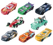 Mattel美泰赛车汽车总动员玩具车会变色玩具车麦昆戏水变色车