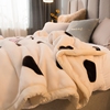 双层拉舍尔毛毯被子加厚冬季铺床单人宿舍学生冬天加绒珊瑚绒毯子
