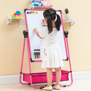 儿童画板画架双面磁性小黑板白板家用可升降彩色涂鸦学习写字板B