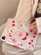 粉色可爱卡通适用苹果iPad保护套2021平板外壳11英寸air4创意10.5