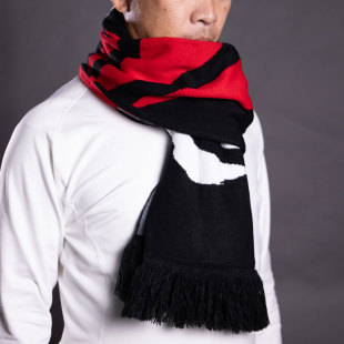 海虎武神系列，冬季保暖加厚毛针织(毛，针织)围巾