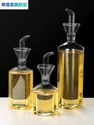 厨房玻璃油壶家用装油瓶大容量调料瓶醋瓶酱油瓶子香油瓶不易挂油