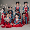 六一儿童汉服古装演出服中国风，超仙唐装连衣襦裙女幼儿古典舞蹈服