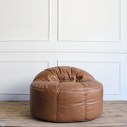 美式皮艺沙发进口头层牛皮全皮设计师沙发客厅现代简约小户型