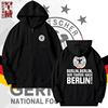 德国国家队世界杯欧洲杯足球迷队服开衫，卫衣男女拉链带，帽连帽外套
