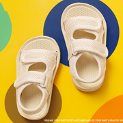 宝宝凉鞋男1-2一岁网布夏季婴儿学步鞋女软底，防滑儿童男童小童鞋3