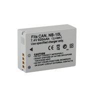 适用佳能NB-10L电池 G1X G15 SX40HS SX50HS G16 SX60相机电池
