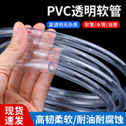 pvc软管透明塑料胶管加厚家用饮用水管油管24分6810mm软胶管