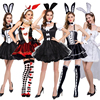 酒吧女演出服，cosplay圣诞年会连体领舞服万圣节狂欢兔女郎服