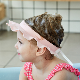 宝宝洗头神器洗澡护耳硅胶浴帽婴儿洗头帽小孩防水洗发儿童挡水帽