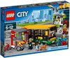 乐高lego60154city城市系列，巴士站积木玩具，2017款智力儿童