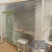 透明防尘罩学生宿舍放假上铺下铺防灰尘遮盖寝室床桌塑料防尘膜袋