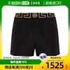 香港直邮Versace 黑色印花沙滩裤 ABU01022A232415A80G范思哲