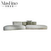 玛斯菲诺现代简约创意时尚布艺沙发设计师小户型客厅模块沙发极简