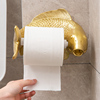 卫生间卷纸架创意个性厕所纸巾架，壁挂式浴室可爱家用厕纸架免打孔