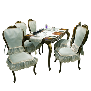 欧式椅垫椅背套装家用餐椅椅子，坐垫凳子客厅，座垫餐桌布桌旗