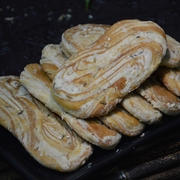 酥粑粑钟祥特产酥饼酥粑粑张集酥饼子，武大郎(武，大郎)茴香饼1斤装20个左右