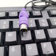 老式圆头键盘鼠标ps2圆孔，家用办公游戏圆口台式电脑笔记本usb套装