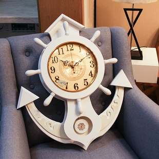 欧式实木客厅钟表静音挂钟大号，时钟个性创意，家用大气时尚石英钟表