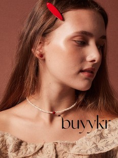 buyykrvintagehollywood22秋季韩国设计师心形珍珠项链