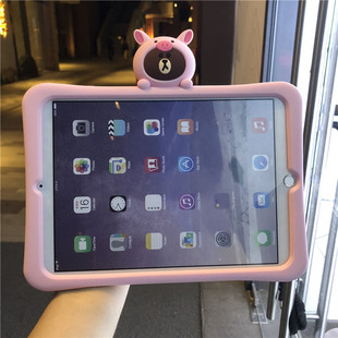 ins风ipad234保护套 2019平板newipad套子a1893粉色pad7外壳18款