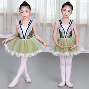 儿童芭蕾舞裙演出服纱裙幼儿六一公主，裙中国舞女童少儿蓬蓬表演服