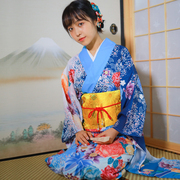 樱之美振袖和服日本传统和服正装须折襟穿定位画稿抗皱免熨烫和服