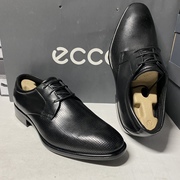 ECCO爱步商务皮鞋男 通勤透气舒适正装鞋男 适途系列512814