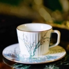 故宫岁朝佳兆咖啡杯红茶杯套装，礼盒牛奶茶水陶瓷杯碟中式节日