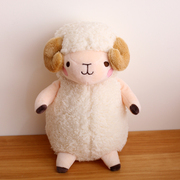 MINISO名创优品可爱小绵羊小羊公仔玩偶羊羊毛绒玩具小白羊大号娃