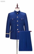 厂蓝色夏季短袖春秋备勤服套装冬夹克男长袖透气耐磨工作服销