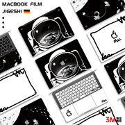 吉格士适用于电脑苹果m2配件15贴纸，macbook防刮macbookair保护膜m1宇航员，个性贴膜13.6笔记本pro16外壳贴3m