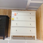 国内宜家宜达奈实木抽屉柜收纳柜储物柜四斗柜IKEA家具
