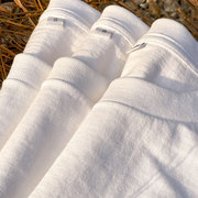 高级感白色内搭打底衫女秋冬季加绒叠穿卫衣中长款长袖t恤上衣服