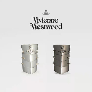 西太后vivienne westwood四节盔甲戒指薇薇安女土星情侣罗马戒